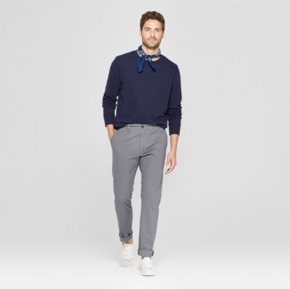 New Goodfellow & Co Men's Slim Hennepin Chino Pants
